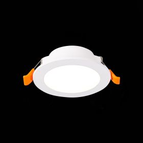 ST210.538.06 Св-к встр. Белый LED 1*6W 3000K 480Lm Ra80 110° IP20 D90xH30 220-240V.