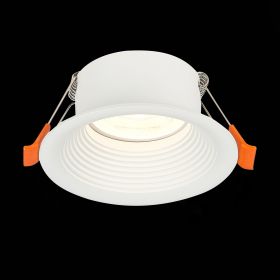 ST202.508.01 Св-к встр. Белый GU10 1*50W  D89xH40 220V Без ламп.