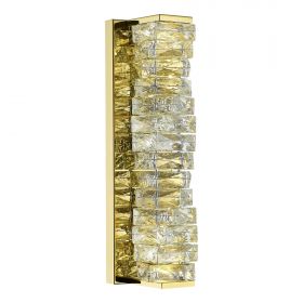 SL6010.201.15 Бра ST-Luce Золотистый/Прозрачный LED 1*15W.