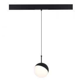 ST681.446.07 Магнитный трековый светильник Черный LED 1*7W 4000K Lm Ra90 120° IP20 D100xH- 48V.