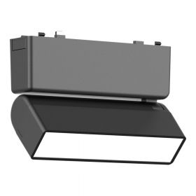 ST676.436.05 Магнитный трековый светильник Черный LED 1*5W 3000K 260Lm Ra>90 IP20 L122xW26xH80 48V.