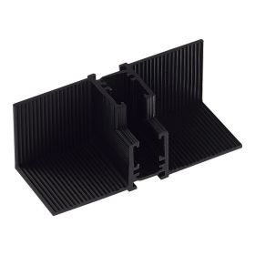 ST066.409.11 Соединитель "стена-потолок" для встраиваемого шинопровода SUPER5 ST-Luce Черный.