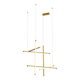 SL6207.203.70 Светильник подвесной ST-Luce Матовое золото LED 1*70W 3000K.