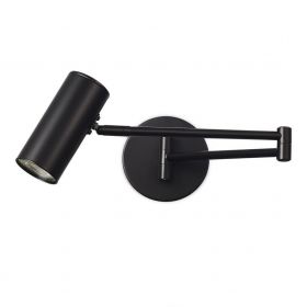 SLE201041-01 Светильник настенный Черный/Черный GU10 LED 1*5W 4000K.