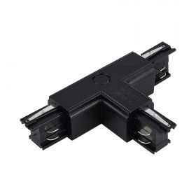 ST030.409.16L2 Т-образный токоподвод левый 2 для трехфазного шинопровода ST-Luce Черный.