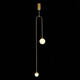 SL1187.203.02 Подвес ST-Luce Золотистый/Белый G9 2*5W 4000K.