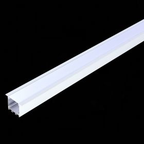 ST017.129.06 Встраиваемый алюминиевый профиль с рассеивателем(к-т: 2 загл.) ST-Luce Алюминий анодиро.