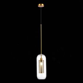 SL1048.303.01 Подвес ST-Luce Латунь/Прозрачный E14 1*40W.