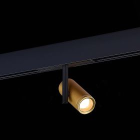 ST808.236.08 Магнитный трековый светильник Золотистый LED 1*8W 3000K 550Lm Ra>90 36° IP20 D42xH135 4.