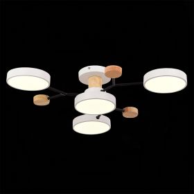 SLE6006-502-04 Светильник потолочный Белый/Белый LED 4*12W 3000K/4500K/6000K.