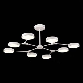 SLE6003-502-08 Светильник потолочный Белый/Белый LED 8*10W.