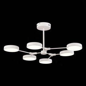 SLE6003-502-06 Светильник потолочный Белый/Белый LED 6*10W.