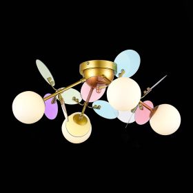 SLE2502-202-04 Светильник потолочный Золотистый/Разноцветный G9 LED 4*5W.
