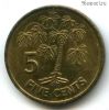 Сейшельские острова 5 центов 2000