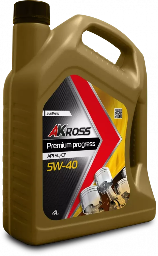 AKross Premium Progress 5W-40 SL/CF, 4л