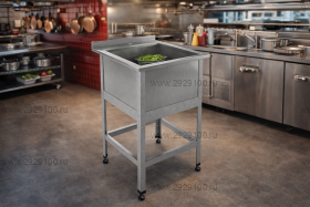 Ванна моечная ВМС/1-73/80 с бортом 1 секция