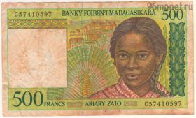 Мадагаскар 500 франков 1994