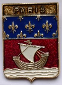 Значок герб Париж