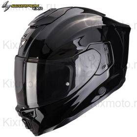Шлем Scorpion EXO-1500 Air Solid, чёрный глянец