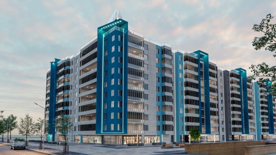 3-комнатная квартира 92,4кв.м.Генерала Тихонова 14