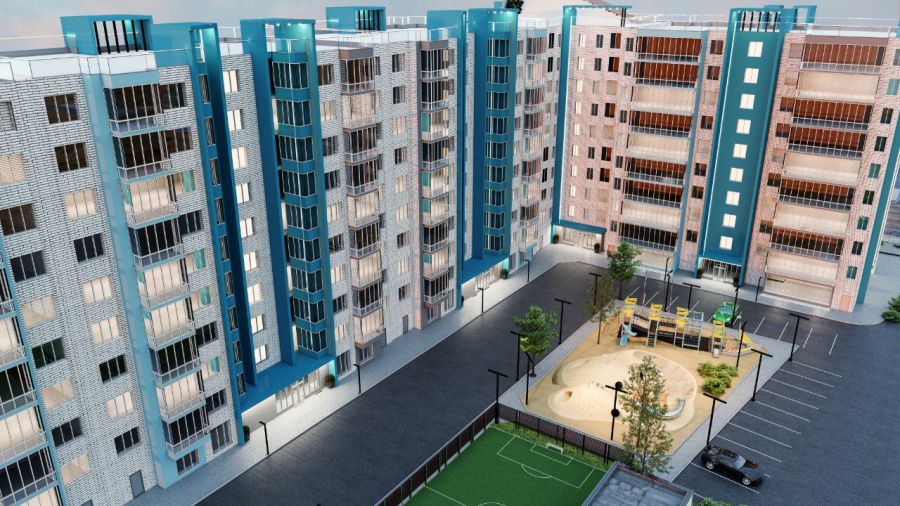 3-комнатная квартира 92,4кв.м.Генерала Тихонова 14