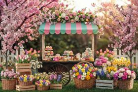 Фон стена "Easter wall №22"