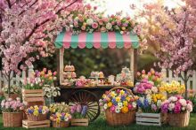 Фон стена "Easter wall №22"