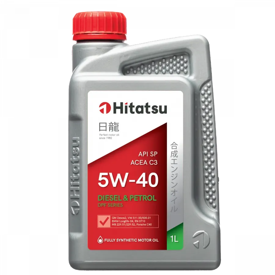 Hitatsu Diesel & Petrol DPF Series 5W-40, 1л