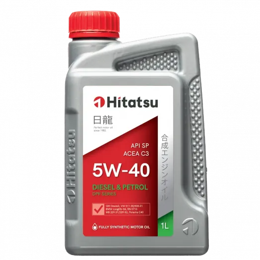 Hitatsu Diesel & Petrol DPF Series 5W-40, 1л