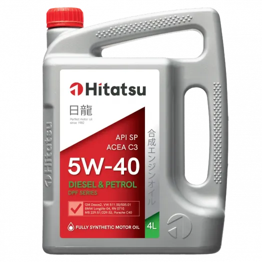 Hitatsu Diesel & Petrol DPF Series 5W-40, 4л