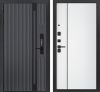 Металлическая Дверь Verda  Verto Графит-Белый, 2050*860  2050*960 мм / Верда