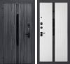Металлическая Дверь Verda LUKSE Графит-Белый,502 2050*860 2050*960 мм / Верда