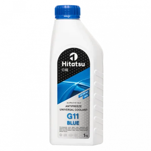 Hitatsu Antifreeze G11 (-45C) Blue Universal coolant, 1л