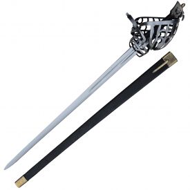 Скьявона тип 2 в ножнах.