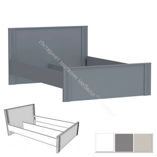 Кровать двойная Ольга 6 (1600х2000)