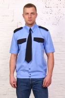 0213 Рубашка охранника [голубой]