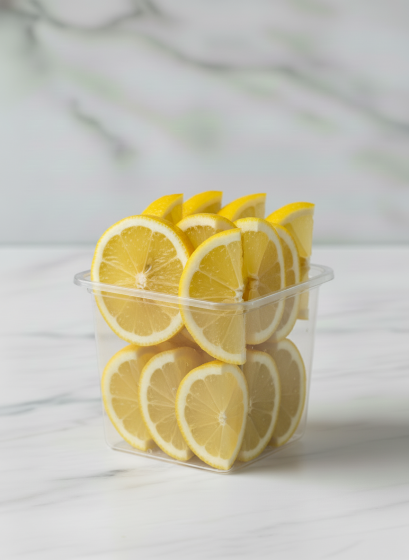 .Контейнер с дольками лимона 200г