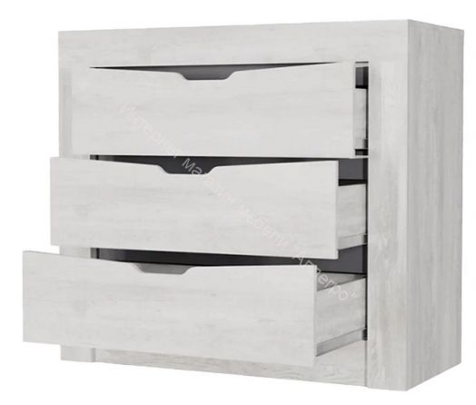 Комод Ольга 5 с 3-мя ящиками