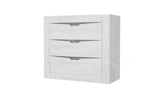 Комод Ольга 5 с 3-мя ящиками