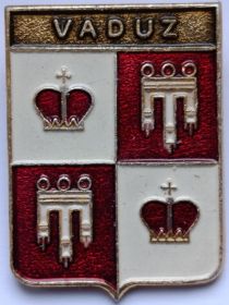 Значок герб Вадуц Лихтенштейн