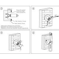 монтаж гигиенического душа A70538