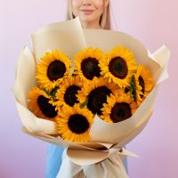 Подсолнухи 9шт