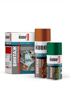 Патина-Винтаж Kudo Creation KU-C134 335 мл + 520мл Благородная Патина, Эффект Старины / Кудо.