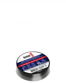 Лента Электроизоляционная Kudo 10м Чёрная, Профессиональная, Универсальная / Кудо.