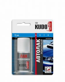 Лак Автомобильный Kudo Auto KU-70000 15мл Глянцевый, Ремонтный / Кудо.
