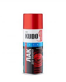 Лак Kudo Auto KU-9022 520мл Красный для Тонировки Фонарей / Кудо.