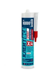 Клей Kudo Sprint "Клеит Всё" KX-4W 280мл Белый с Высокой Скоростью Отверждения / Кудо.