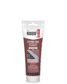 Герметик Акриловый Kudo Home KST-315 180мл Сосна для Дерева и Паркета / Кудо.