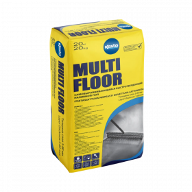 Смесь Сухая Kesto Multi Floor 20кг Напольная, Самовыравнивающаяся, Серая для Внутренних Работ / Кесто.