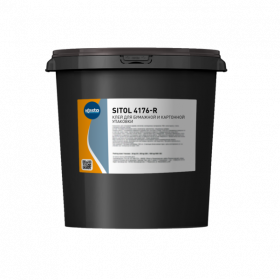 Клей Kesto Sitol 4176-R 30кг Водно-Дисперсионный для Бумажной и Картонной Упаковки / Кесто.